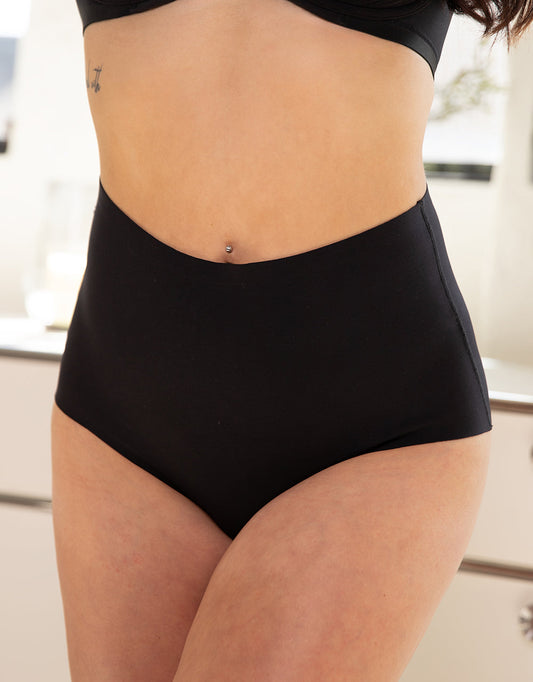 High-Waist-Panty Smoothie Black