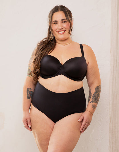 High-Waist-Panty Smoothie Black