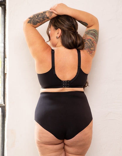 High-Waist-Panty Smoothie Black