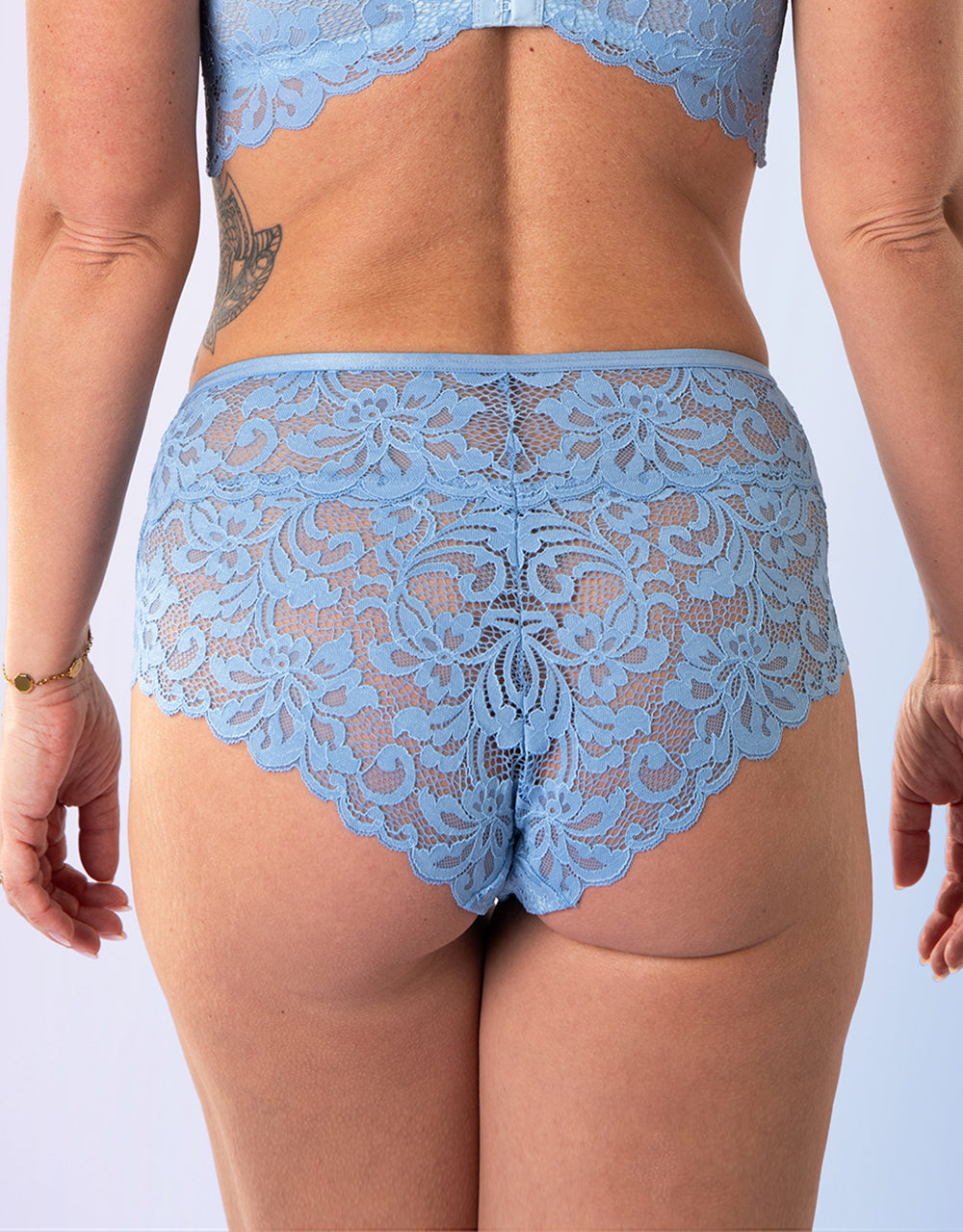 High-Panty/String-Set True Luna Ombré Sky