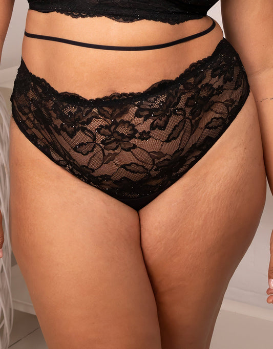 High-String Glam Black
