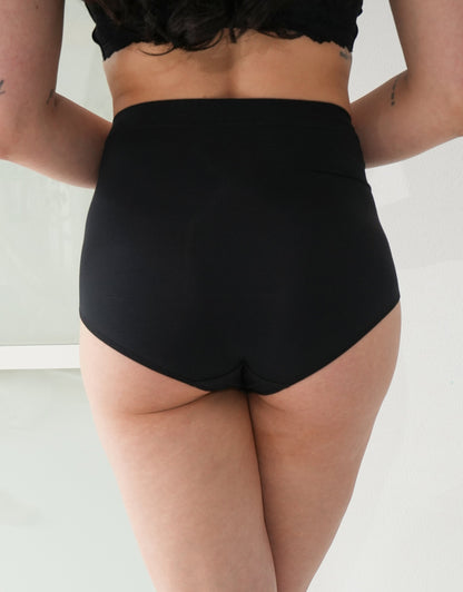 High-Waist-Panty Cozy Basic Black