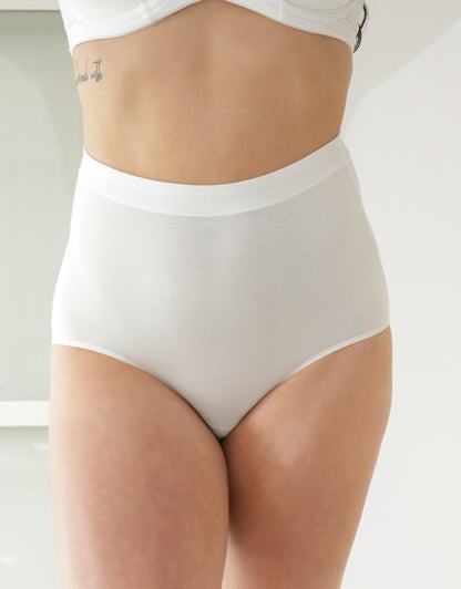 High-Waist-Panty Cozy Basic Ivory