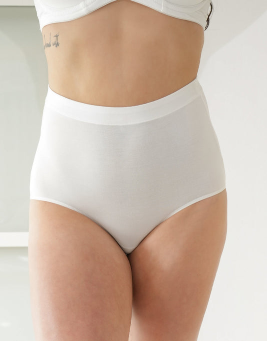 High-Waist-Panty Cozy Basic Ivory