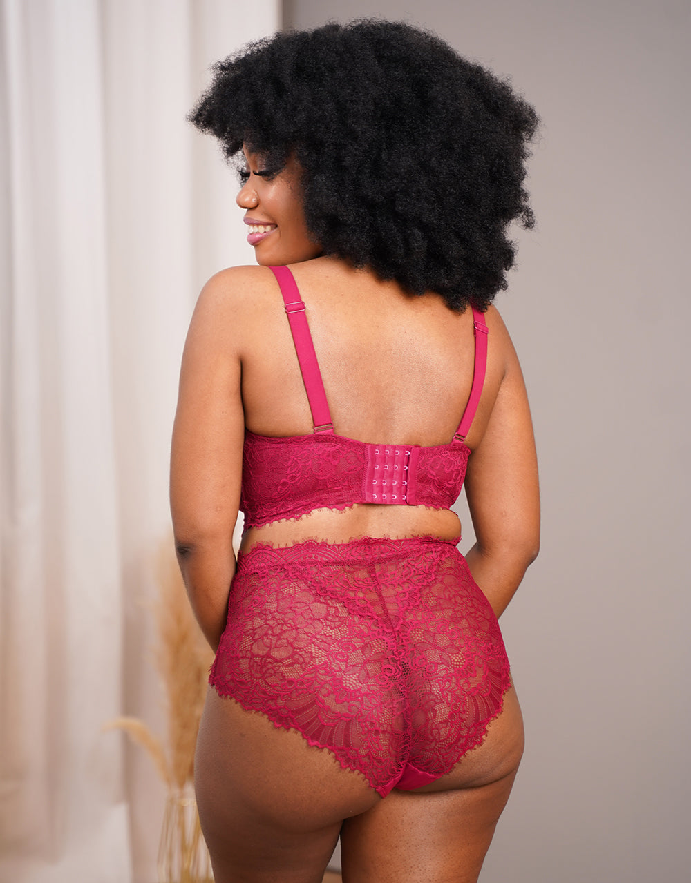 High-Waist-Panty Sensla Bordeaux