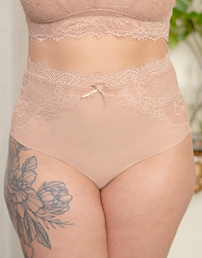 High-Waist-Panty Sensla Cappuccino