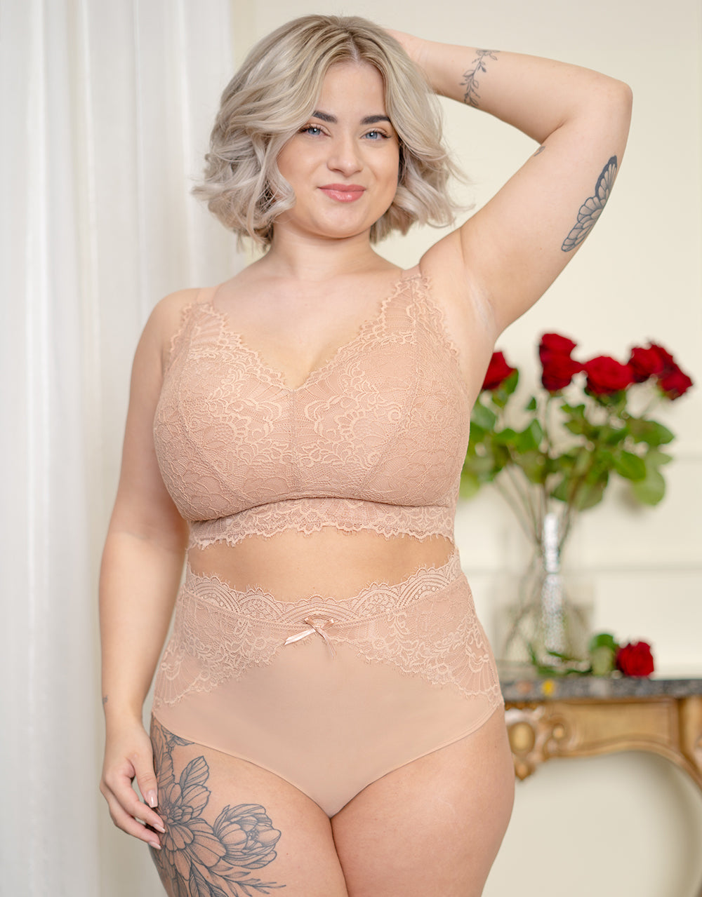 High-Waist-Panty Sensla Cappuccino