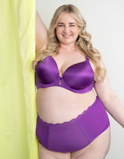 High-Waist-Panty Voilà Purple