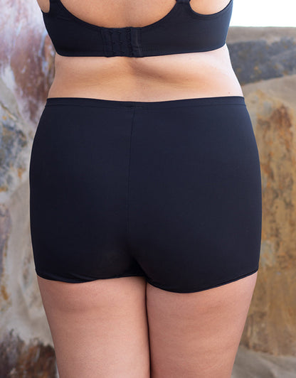 High-Waist-Shorts Basic Black
