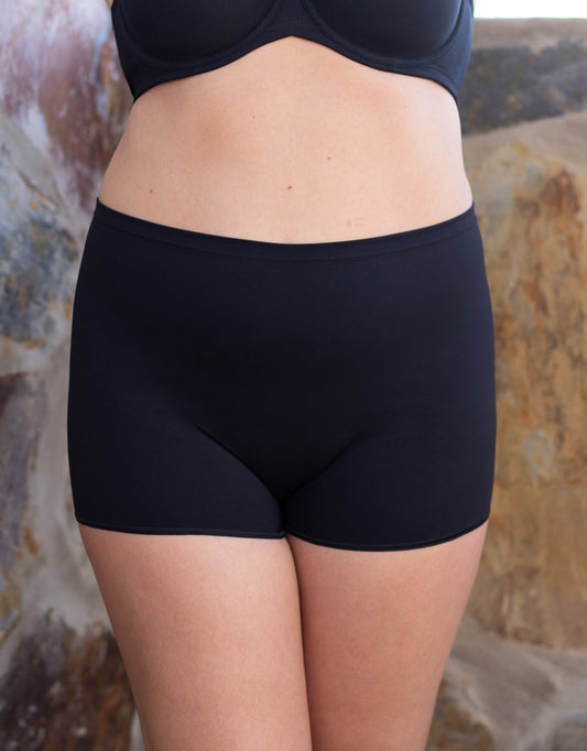 High-Waist-Shorts Basic Black