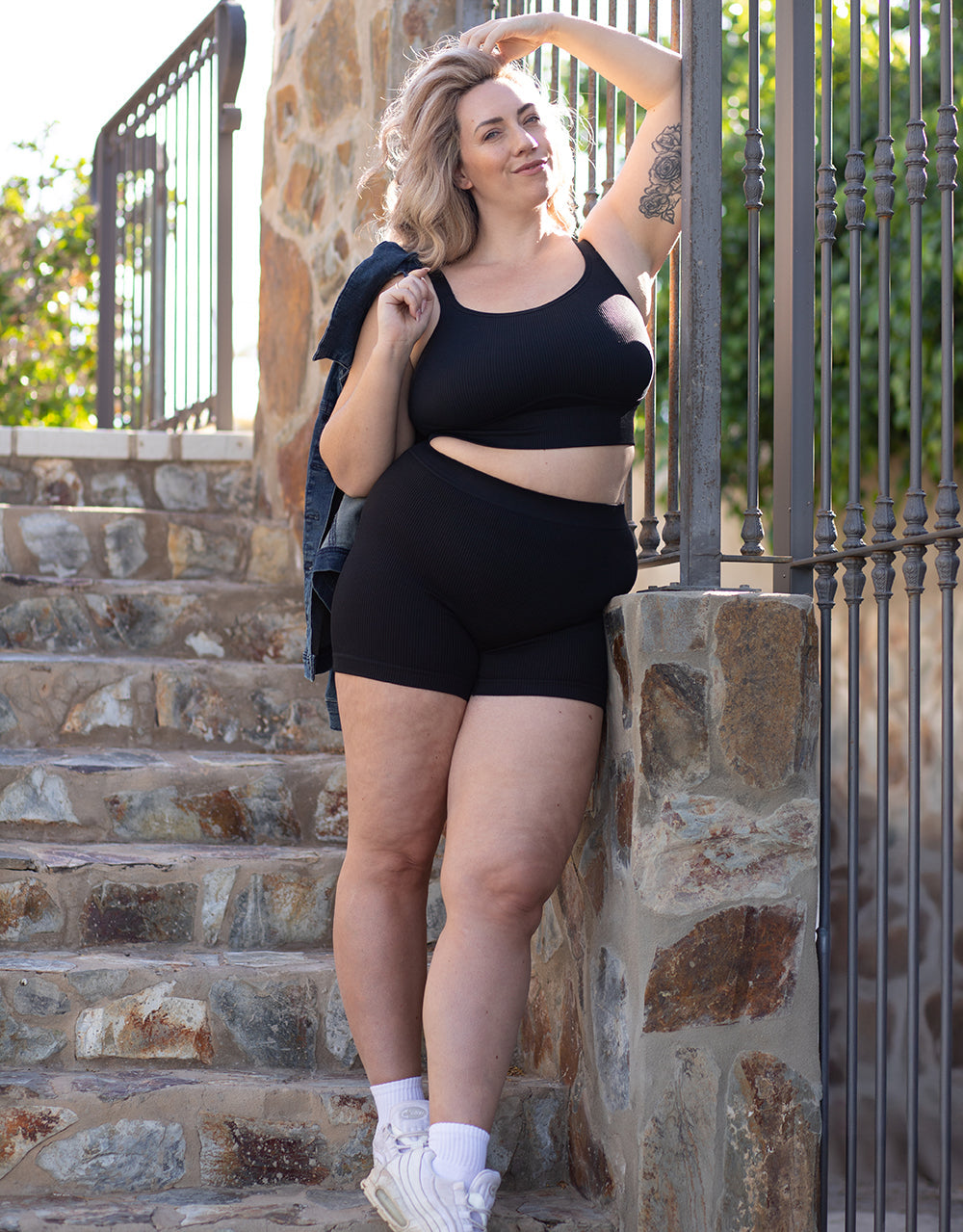 Bustier-Set 2x Freeda Black