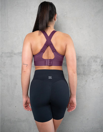 High-Waist-Shorts Shapey Black