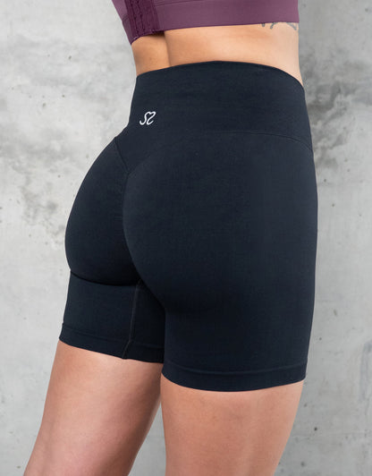 High-Waist-Shorts Shapey Black