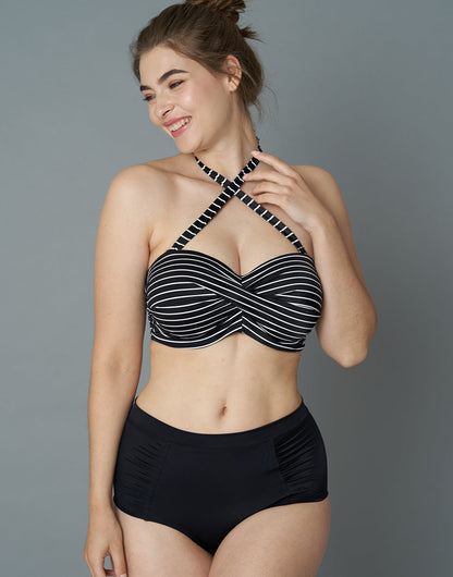 Bikini-High-Waist-Panty Monaco Black