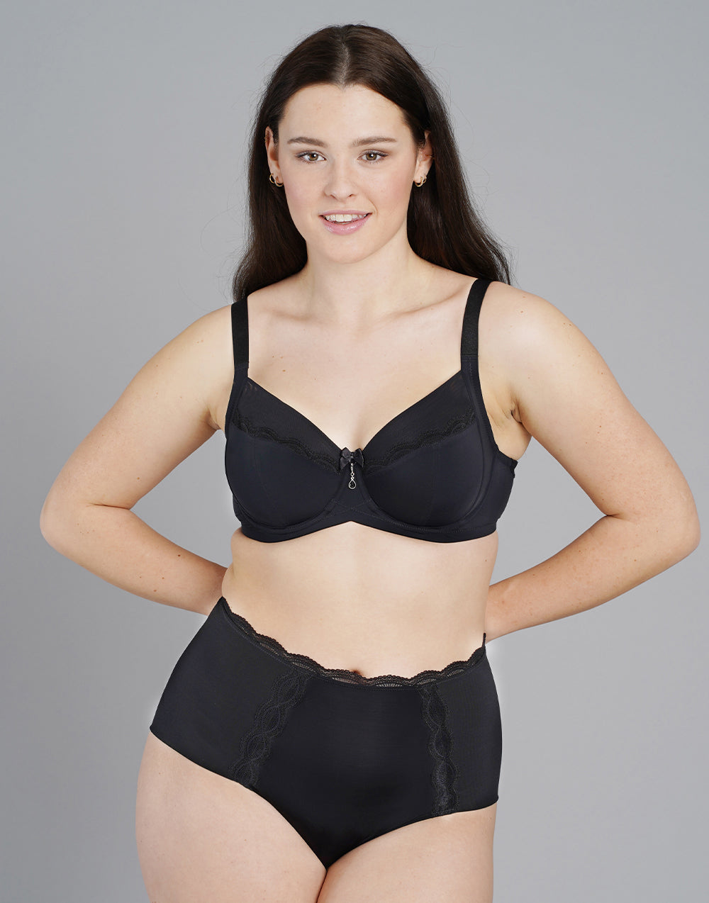 High-Waist-Panty Clara Black