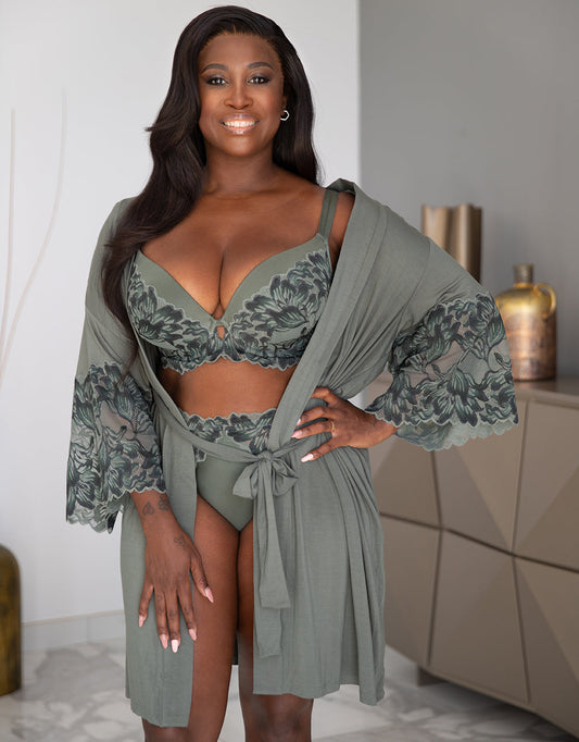 Kimono Cha-Cha-Cha Olive