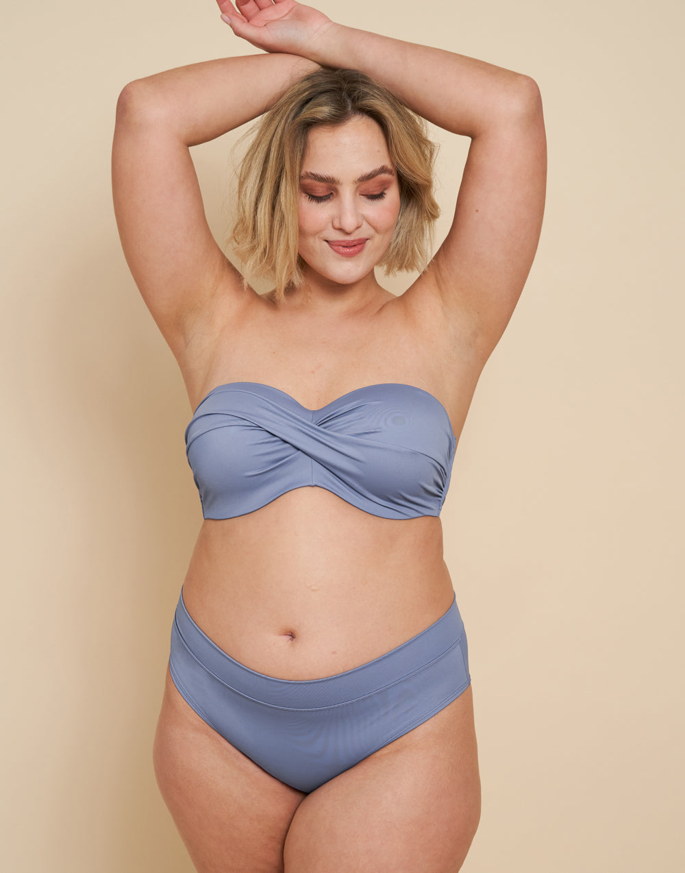 Multiway-Bikini-Top Monaco Doveblue
