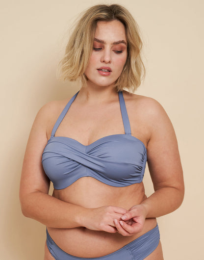 Multiway-Bikini-Top Monaco Doveblue