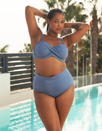 Multiway-Bikini-Top Monaco Doveblue