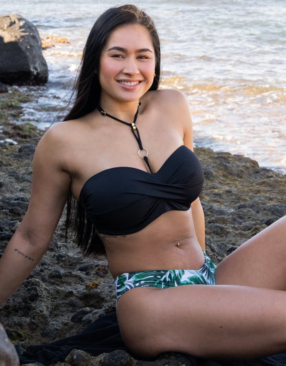 Bikini-Neckpiece Black