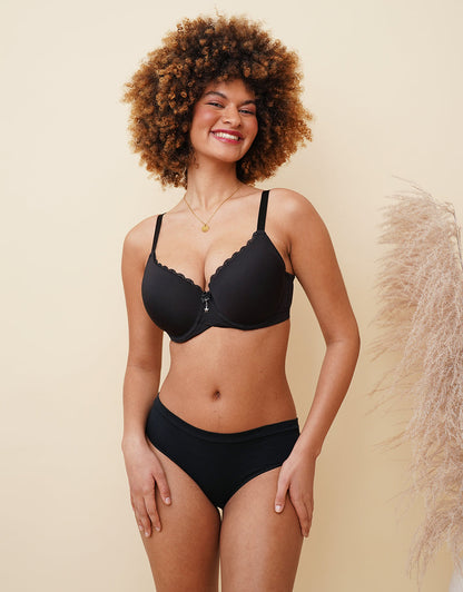 Panty Cotton Basic Black