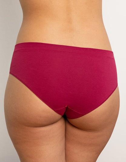 Panty Cotton Basic Bordeaux