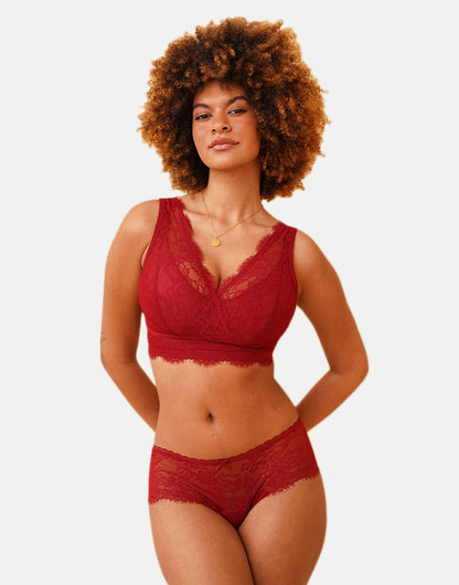 Panty Emilia Burgundy