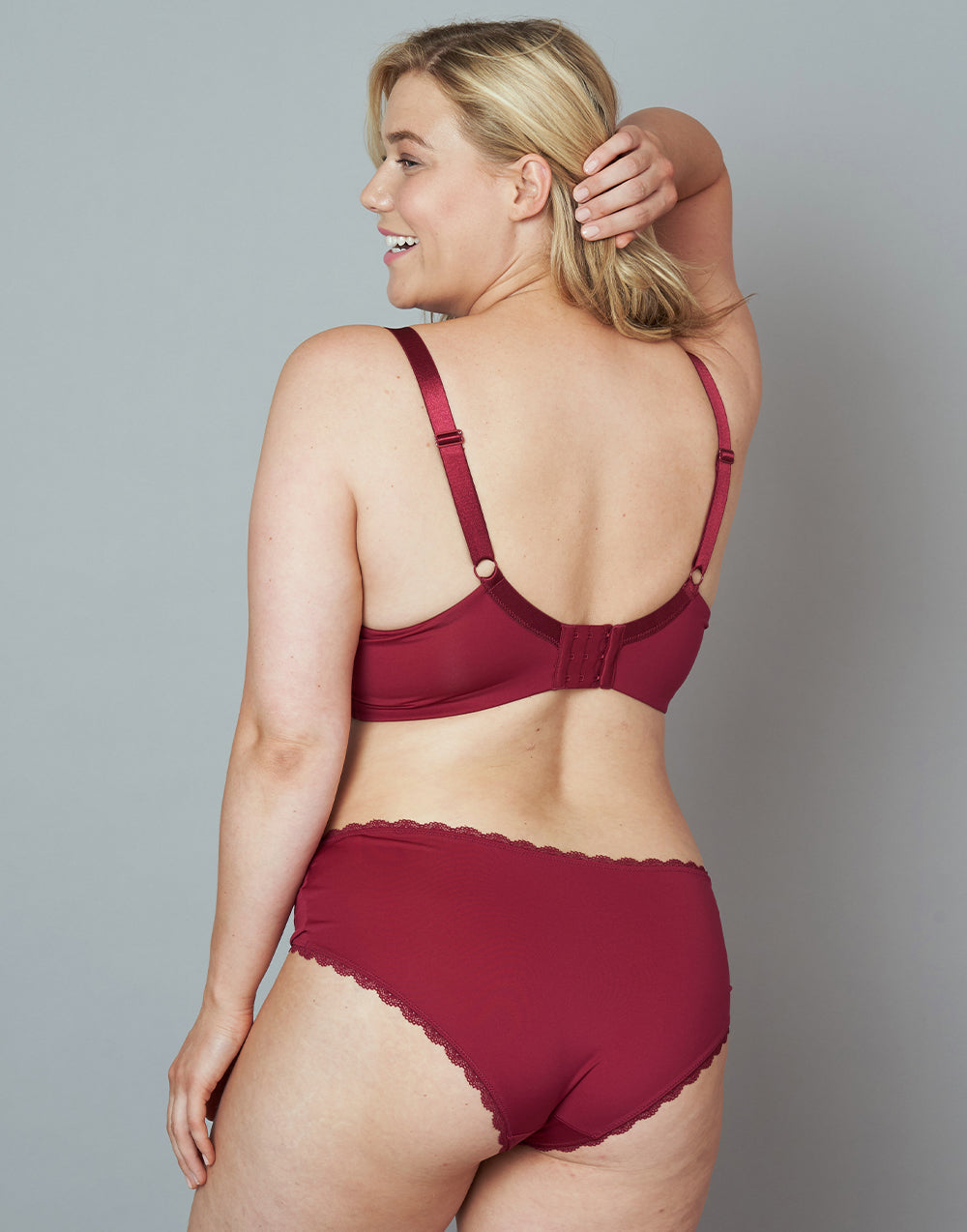Panty Pure Basic Bordeaux