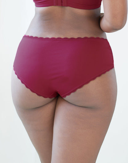 Panty Pure Basic Bordeaux