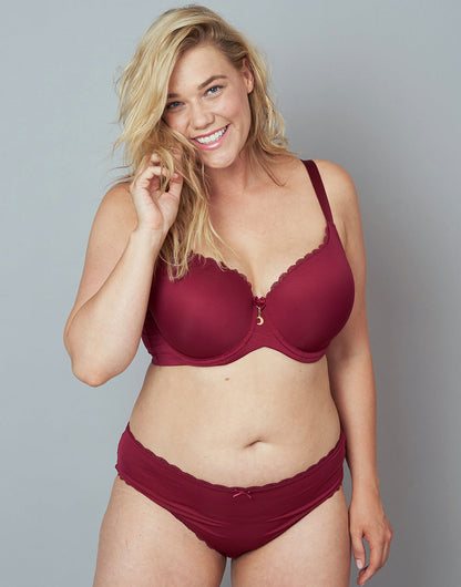 Panty Pure Basic Bordeaux