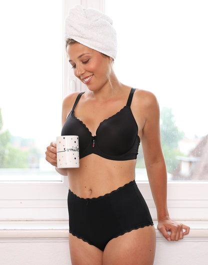 High-Waist-Panty Pure Basic Black