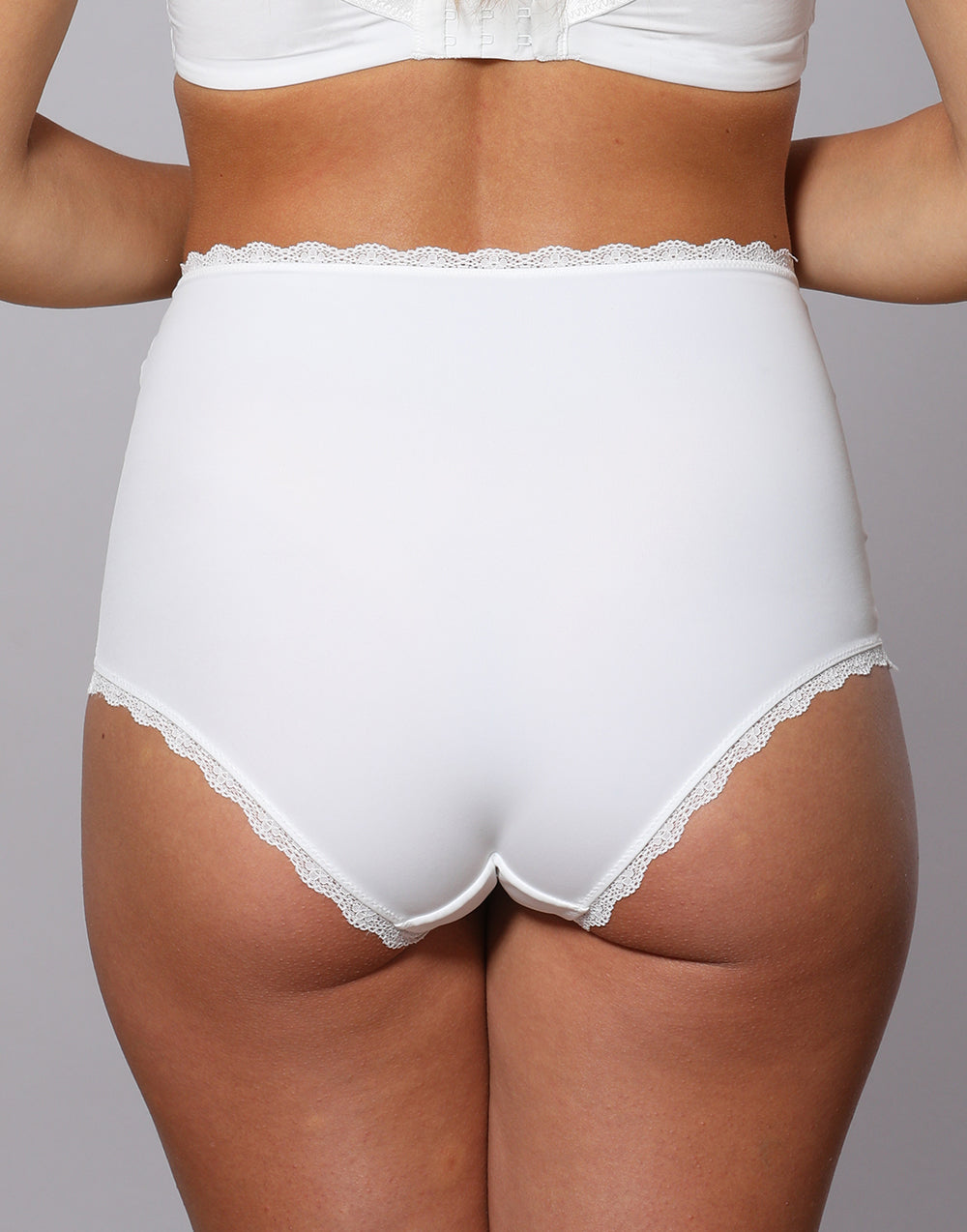 High-Waist-Panty Pure Basic Ivory
