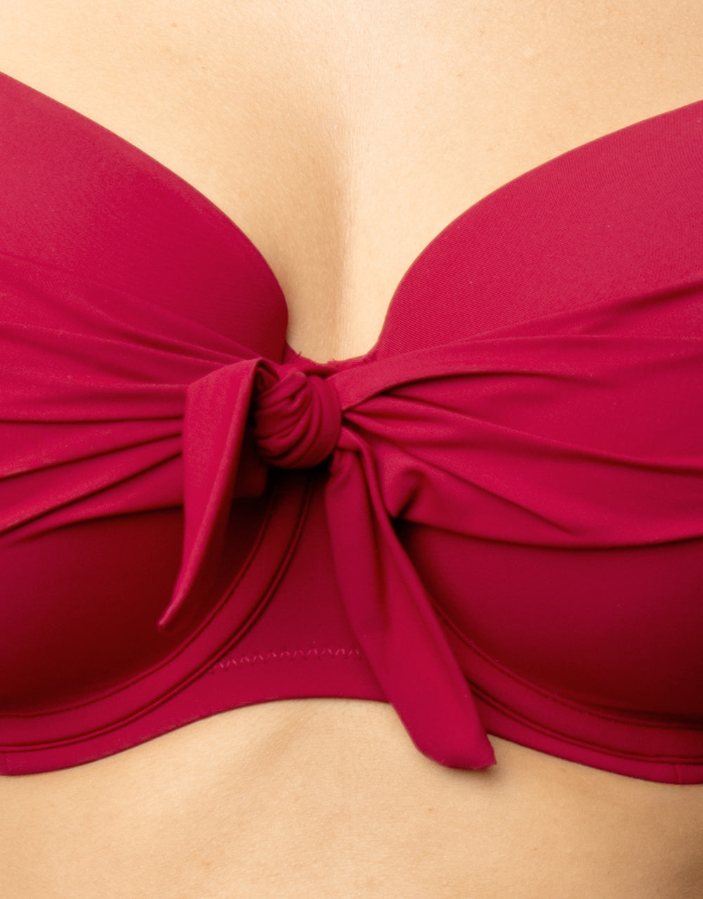 Schalen-Bikini-Top Valencia Cherry