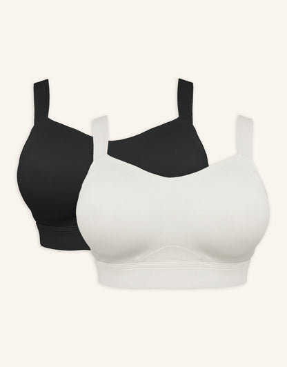 Sport-BH-Set 2x Jive Black/Ivory