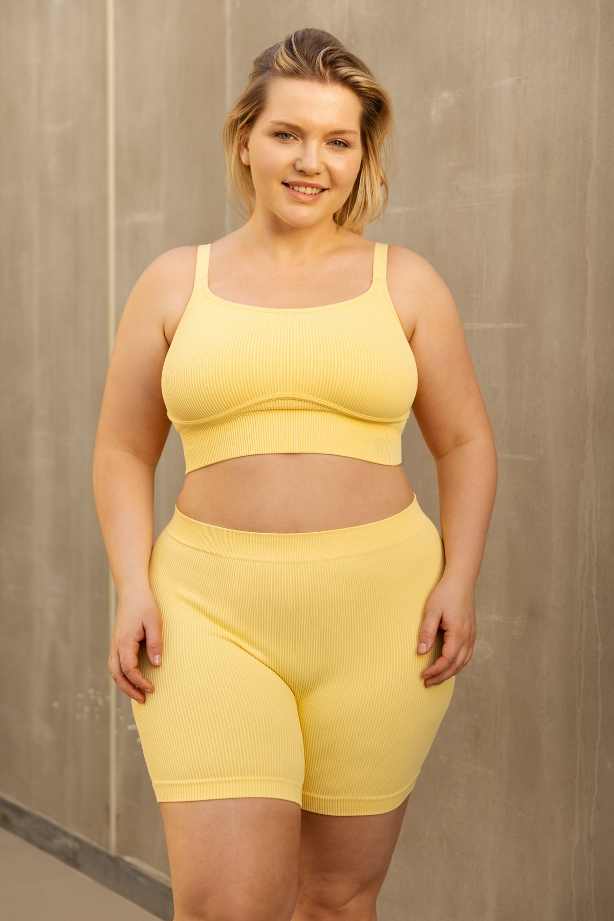 High-Waist-Shorts Freeda Butter