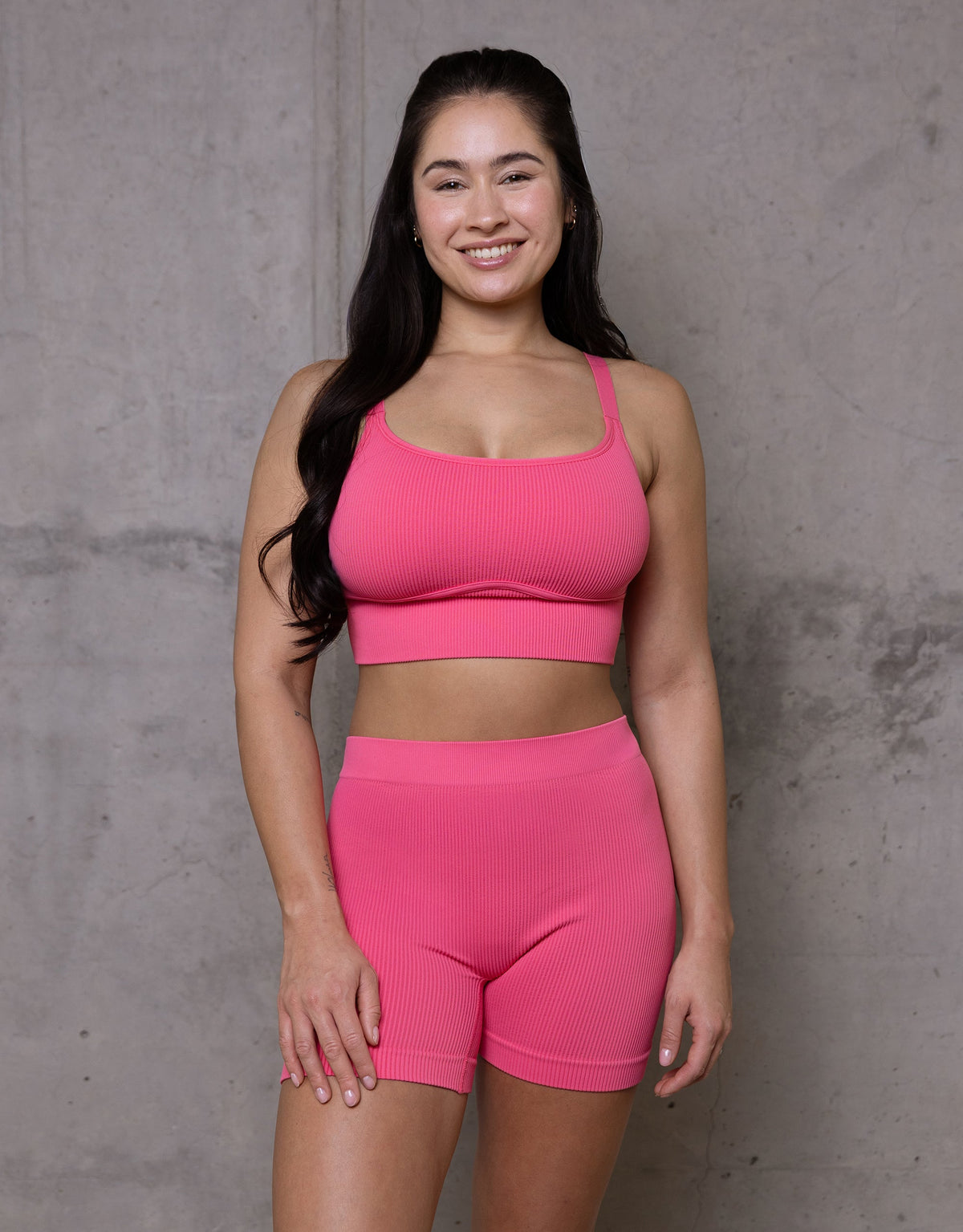 High-Waist-Shorts Freeda Flamingo