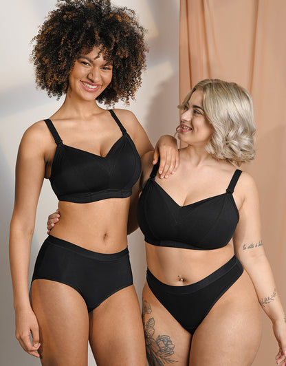 String Cozy Basic Black