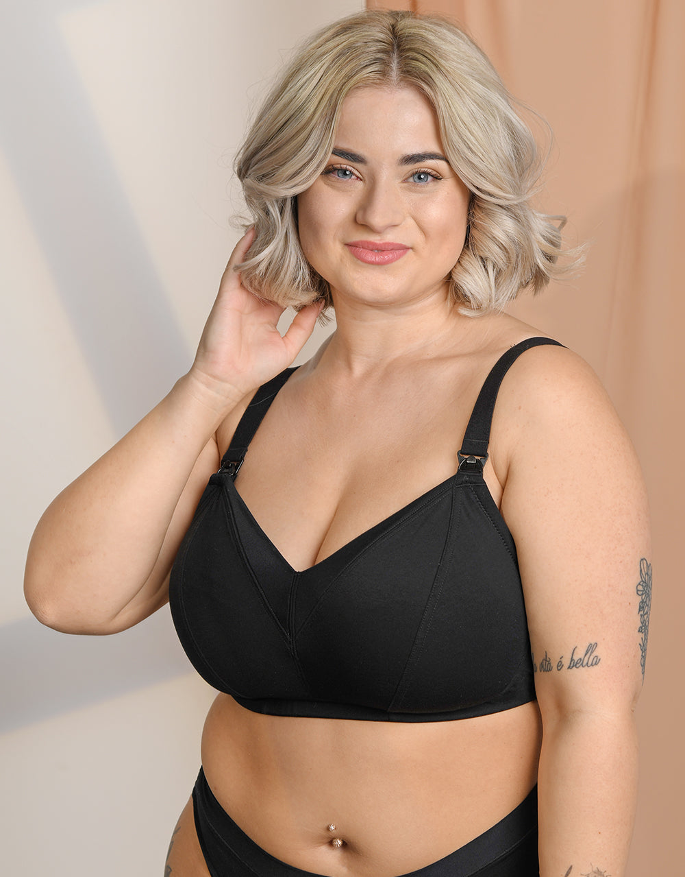 Still-Bralette Cozymama Black