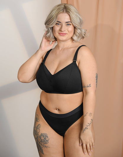 String Cozy Basic Black