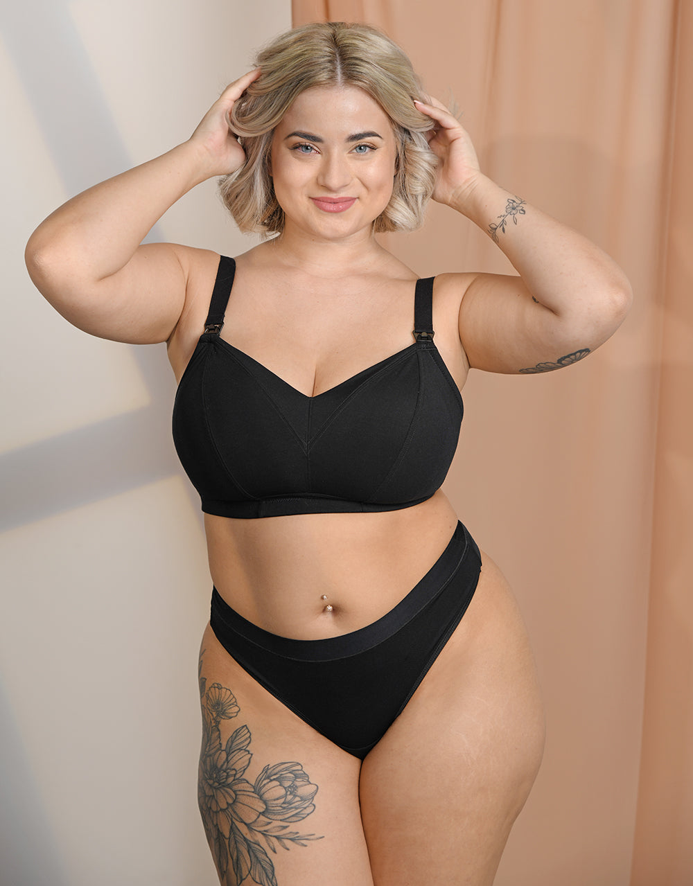 Still-Bralette Cozymama Black