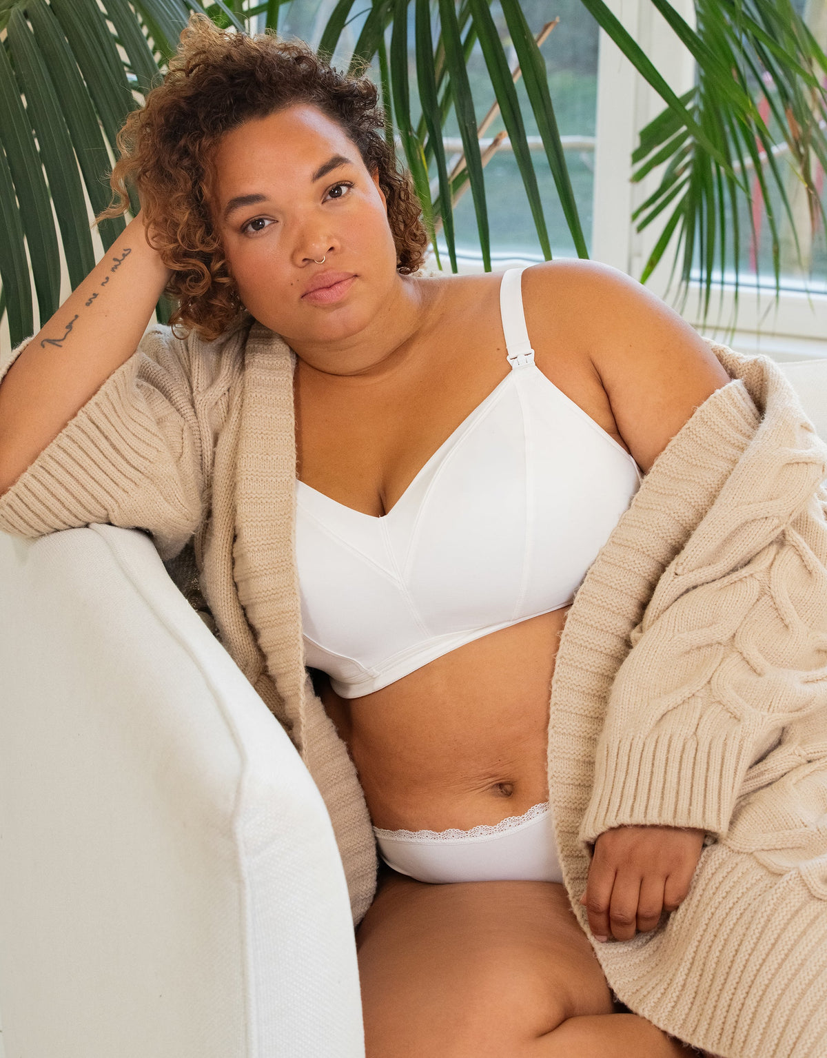 Still-Bralette Cozymama Ivory