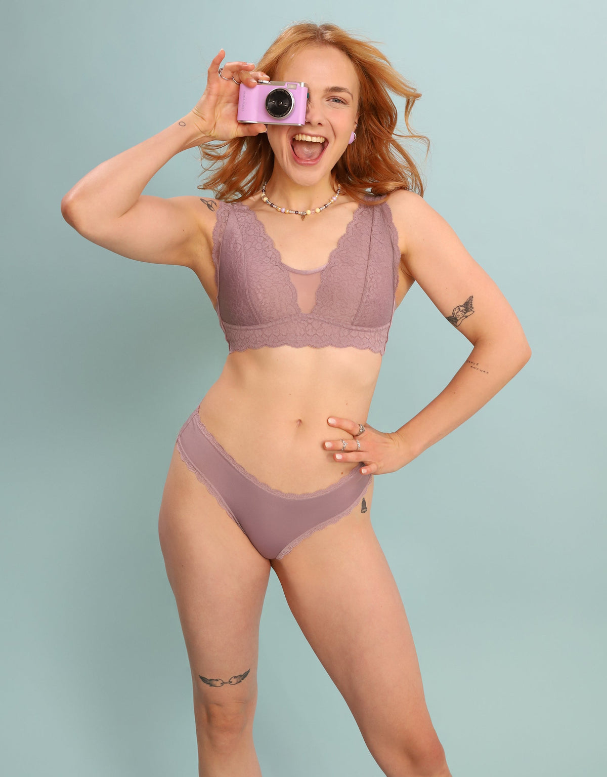 String Basic Violetgrey