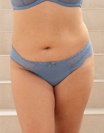 String Clara Lace Bluegrey