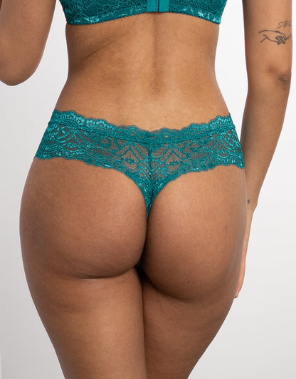 String Eliana Satin Emerald