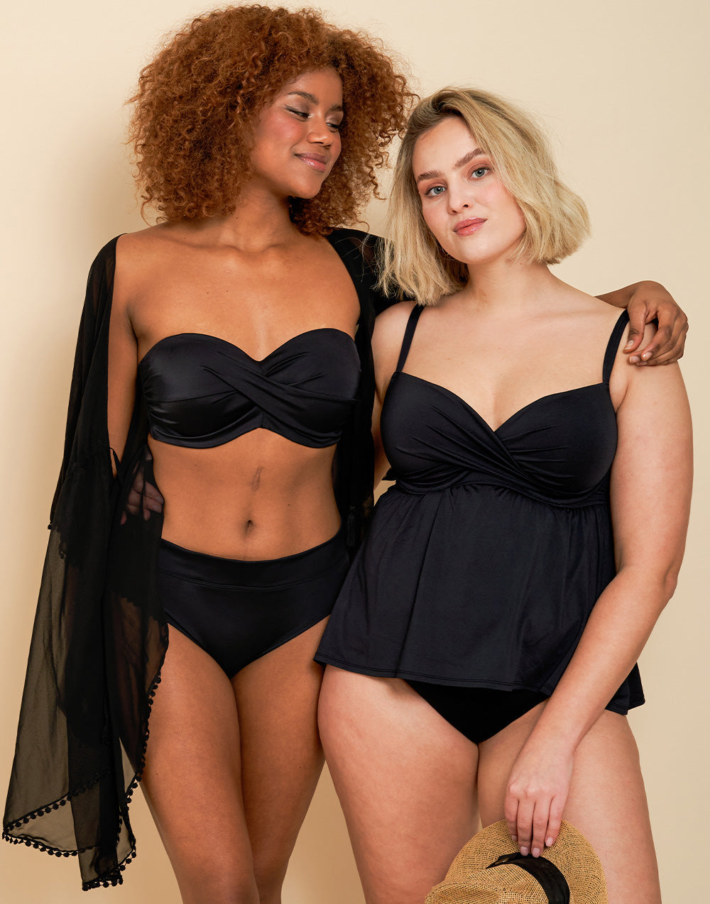 Tankini-Top Nizza Black
