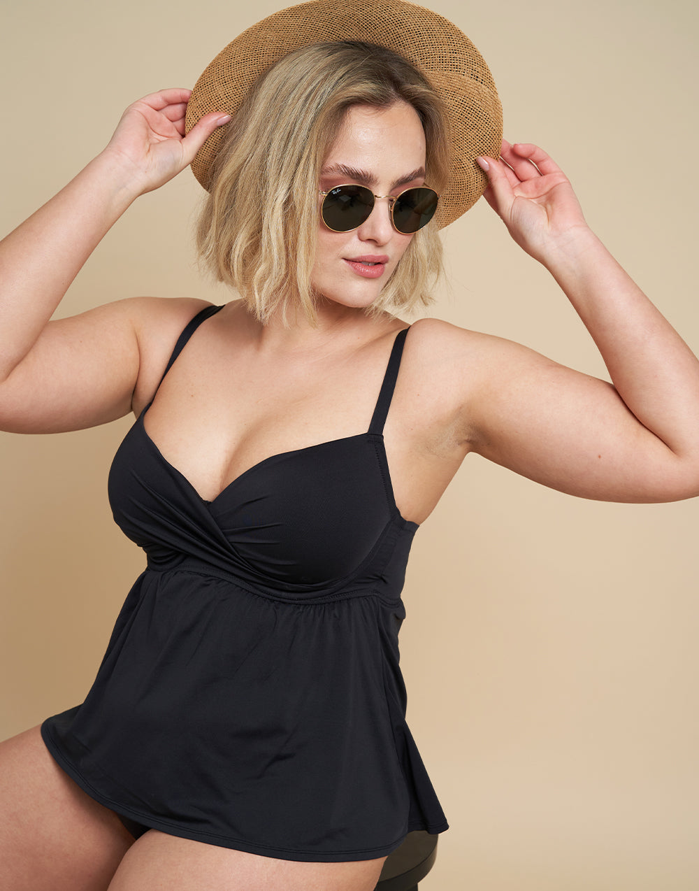 Tankini-Top Nizza Black