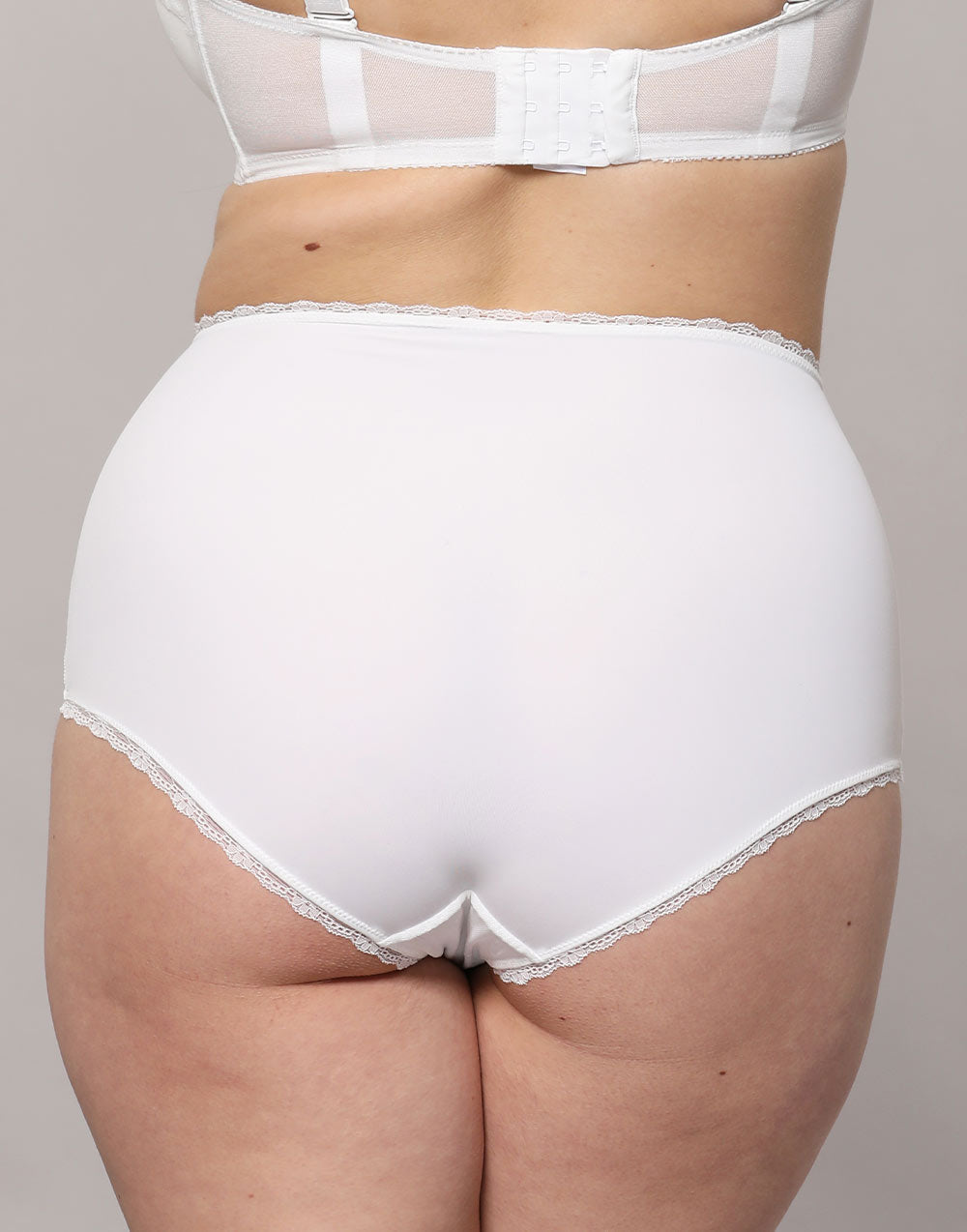 High-Waist-Panty Diamond Ivory