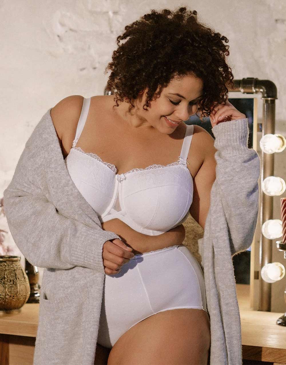 High-Waist-Panty Diamond Ivory