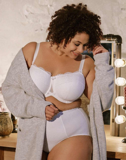 High-Waist-Panty Diamond Ivory